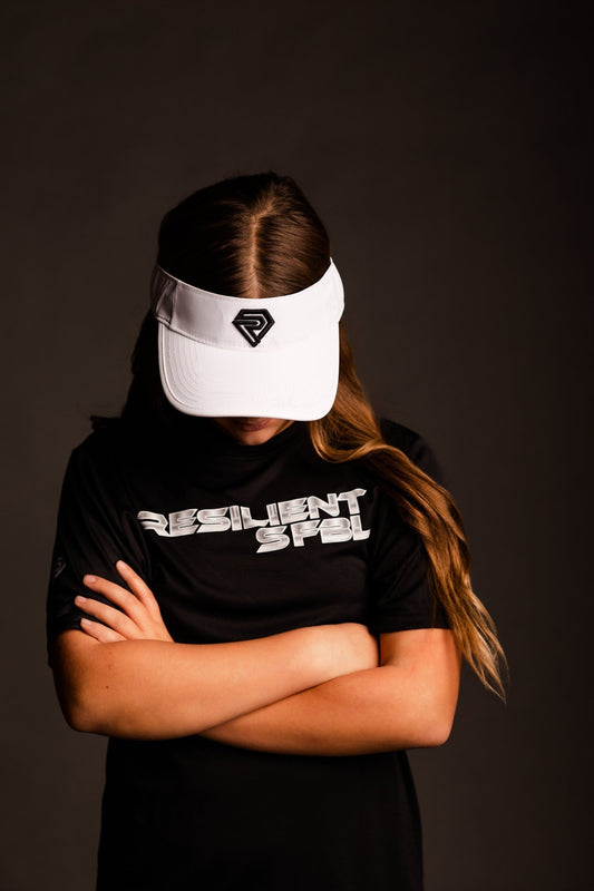Fastpitch Softball Visor - Resilient logo - Resilient SFBL