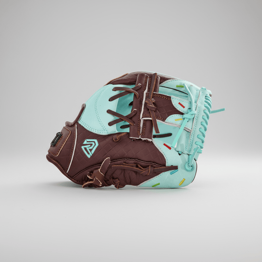 Youth Ball Glove - Ice Cream glove (Mint with Sprinkles) - Resilient SFBL