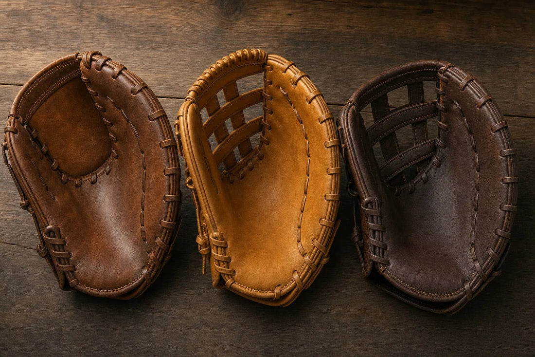 First Base Mitt Webbing Styles Compared - Resilient Gloves