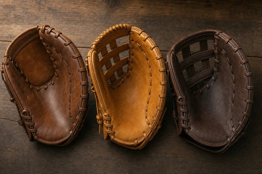 First Base Mitt Webbing Styles Compared - Resilient Gloves