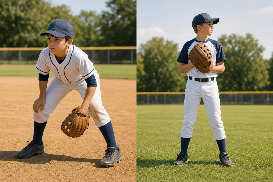 Youth Infield Glove vs Outfield Glove - Resilient Gloves