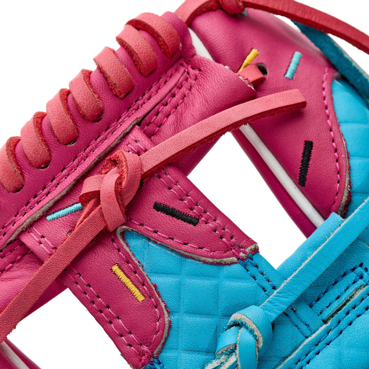 Youth Ball Glove - Ice Cream (Cotton Candy Blue and Pink)