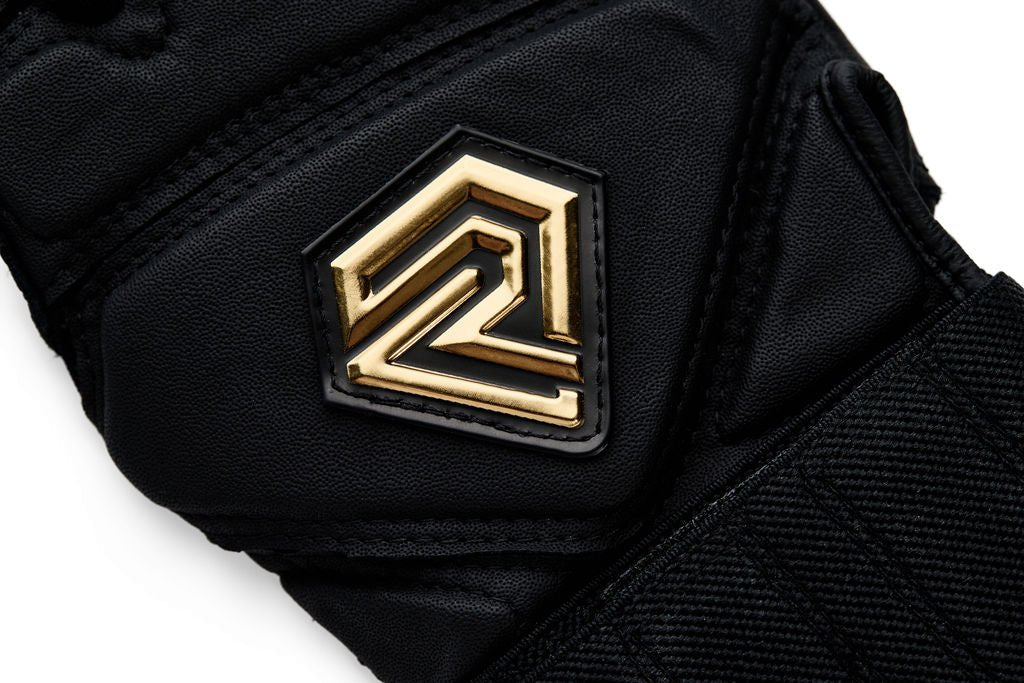 Excalibur Fastpitch Batting gloves - Black and Gold - Resilient SFBL