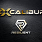 Excalibur Fastpitch Batting gloves - Black and Gold - Resilient SFBL