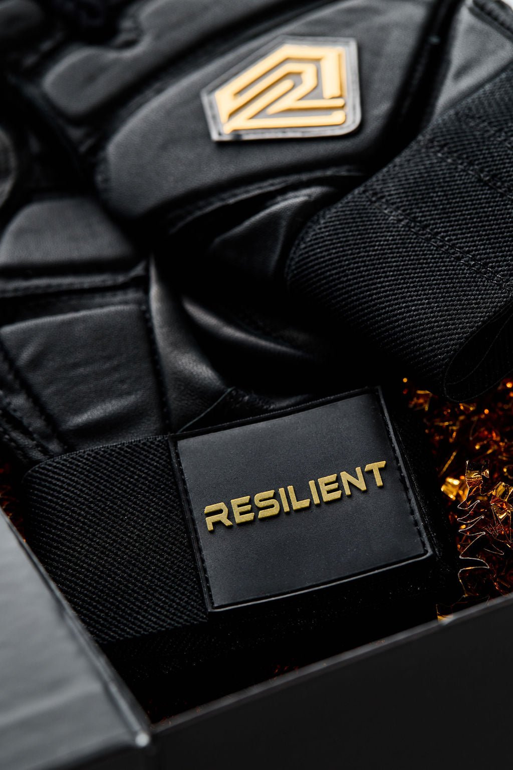 Excalibur Fastpitch Batting gloves - Black and Gold - Resilient SFBL