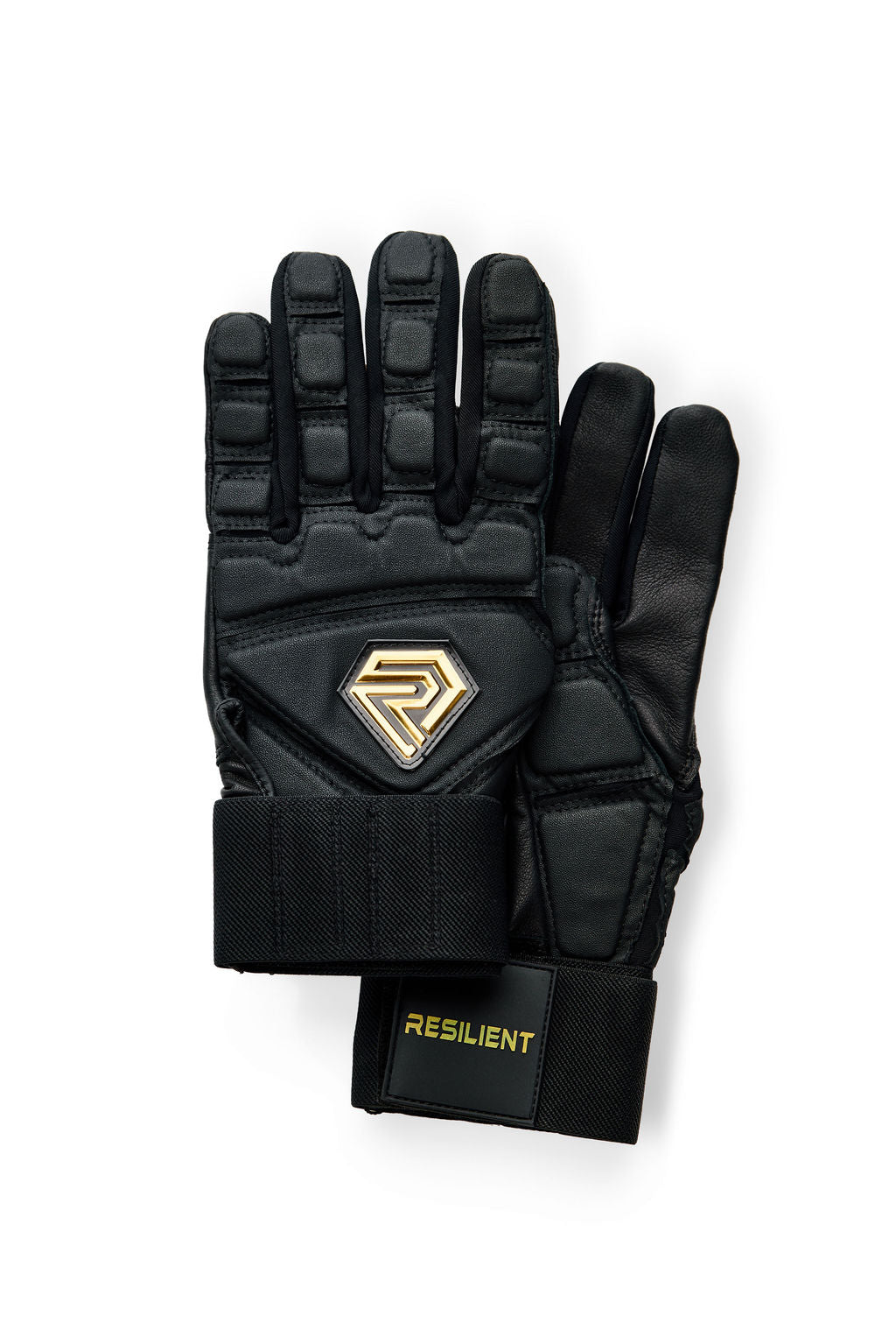 Excalibur Fastpitch Batting gloves - Black and Gold - Resilient SFBL