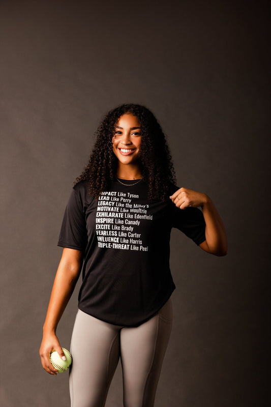 Fastpitch Softball 2024 Inspiring Leaders T-Shirt - Resilient SFBL