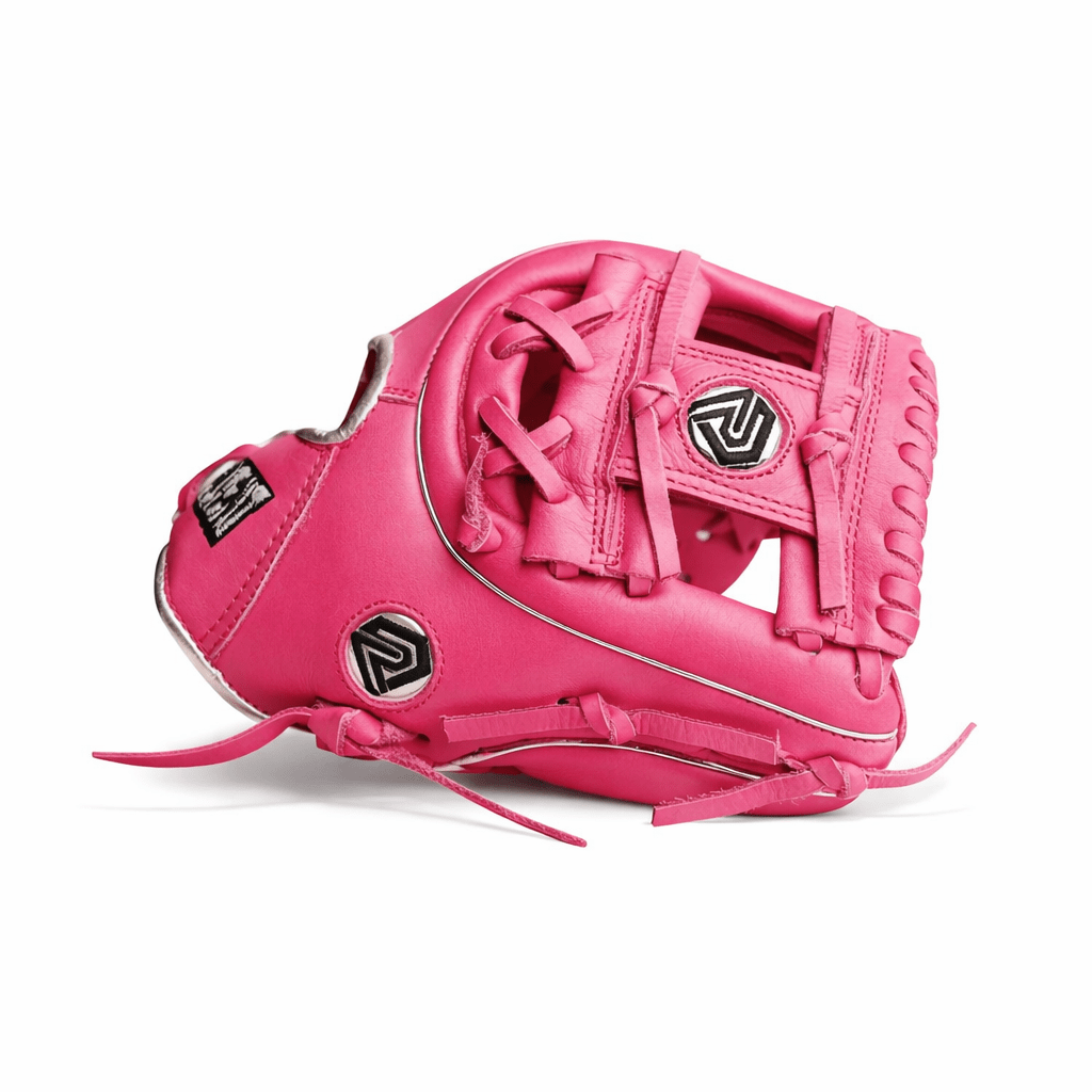 Relic MXT Series - Hot Pink & Silver Baseball Glove - Resilient Gloves