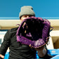 Relic MXT Series - Purple & Gold Baseball Glove - Resilient Gloves