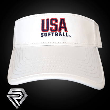 USA Softball Visor - Resilient SFBL