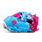 Youth Ball Glove - Ice Cream (Cotton Candy Blue and Pink) - Resilient Gloves