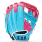 Youth Ball Glove - Ice Cream (Cotton Candy Blue and Pink) - Resilient Gloves