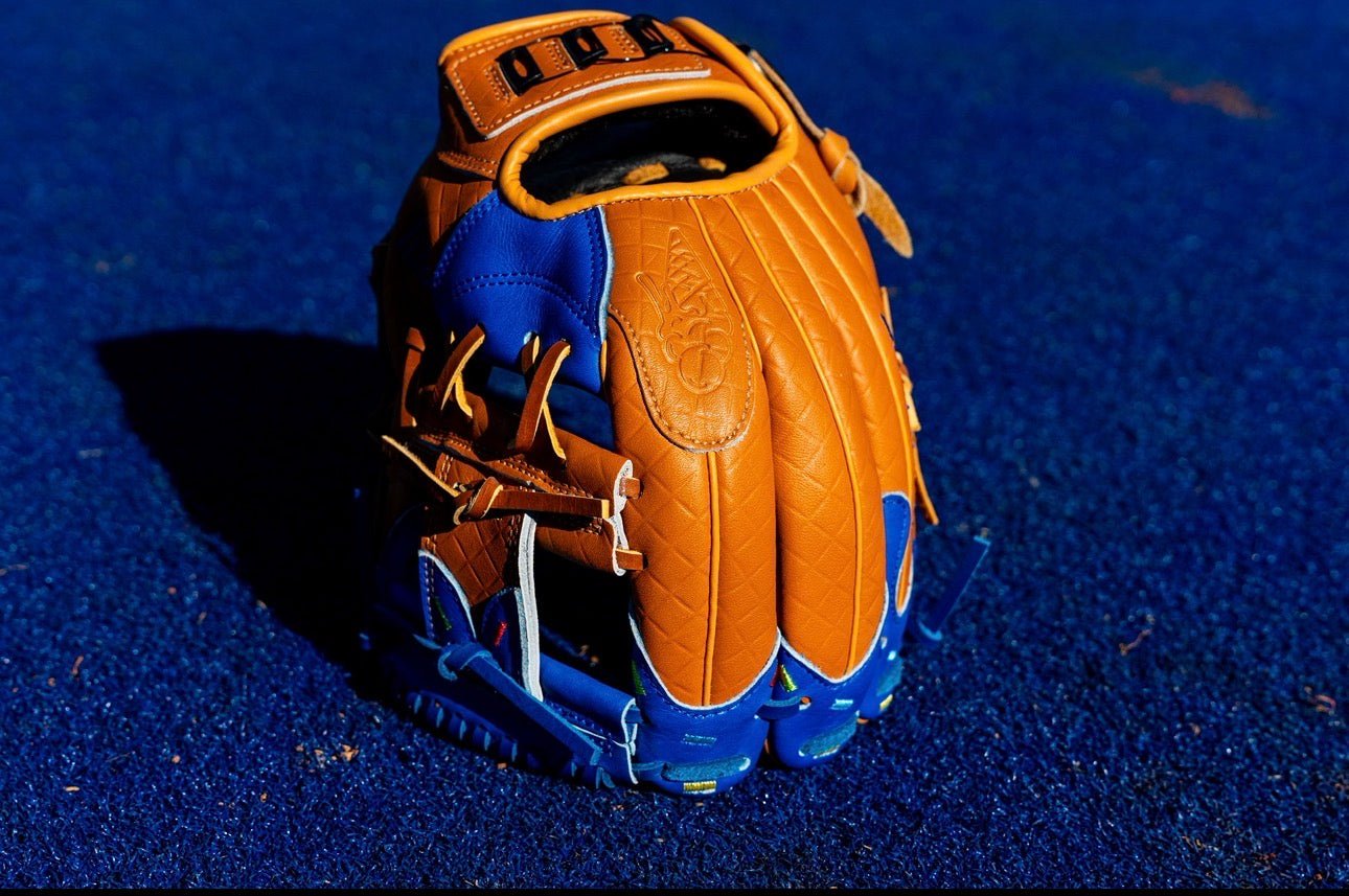 Youth Ball Glove - Ice Cream glove (Blue Razberry) - Resilient Gloves