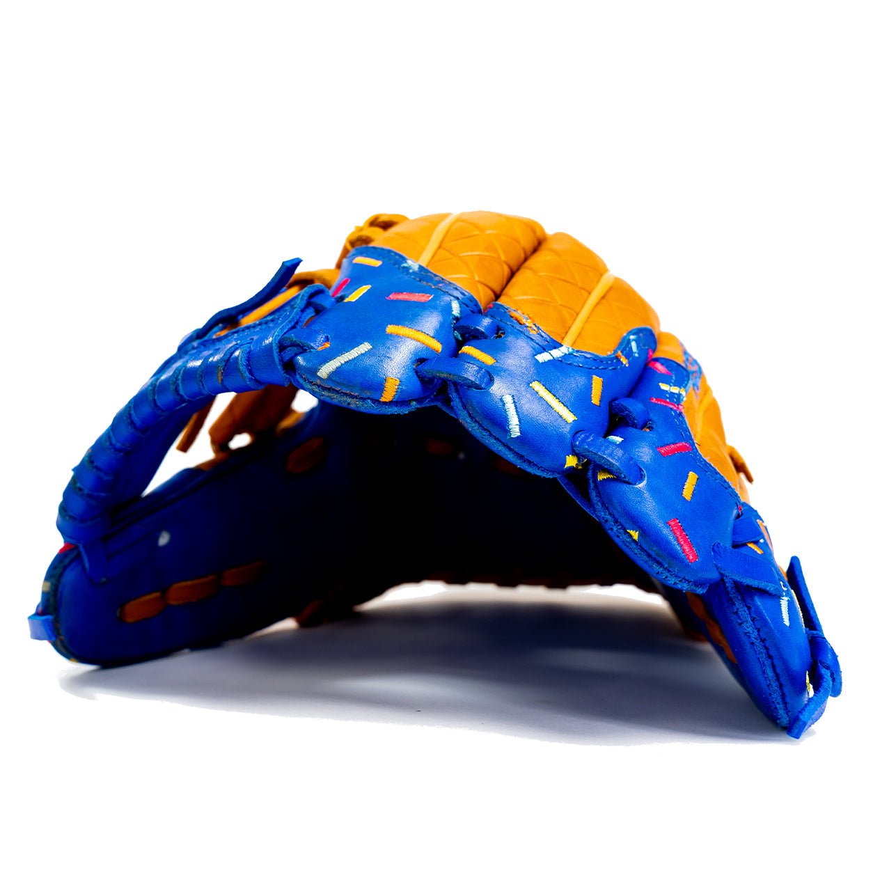 Youth Ball Glove - Ice Cream glove (Blue Razberry) - Resilient Gloves