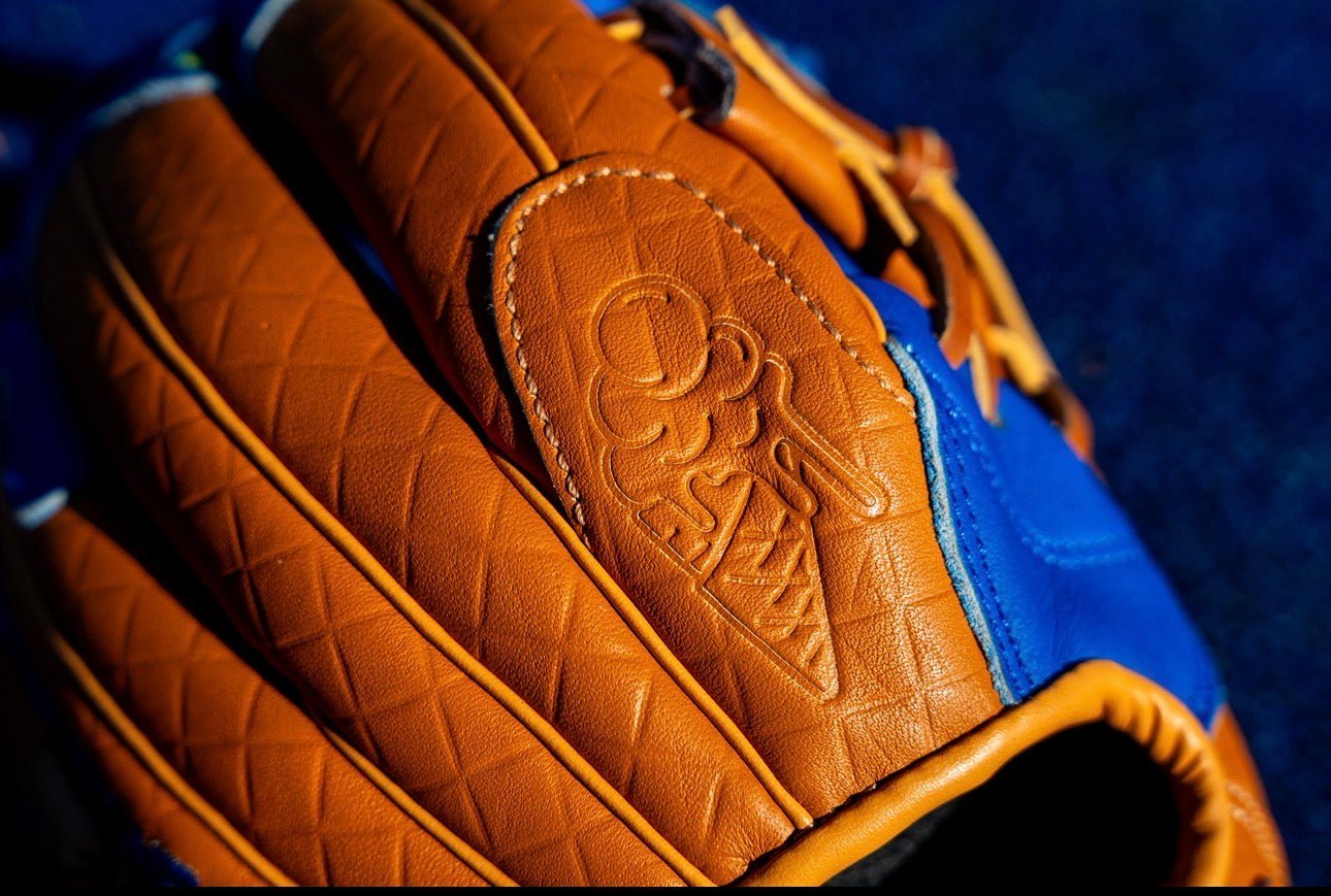 Youth Ball Glove - Ice Cream glove (Blue Razberry) - Resilient Gloves