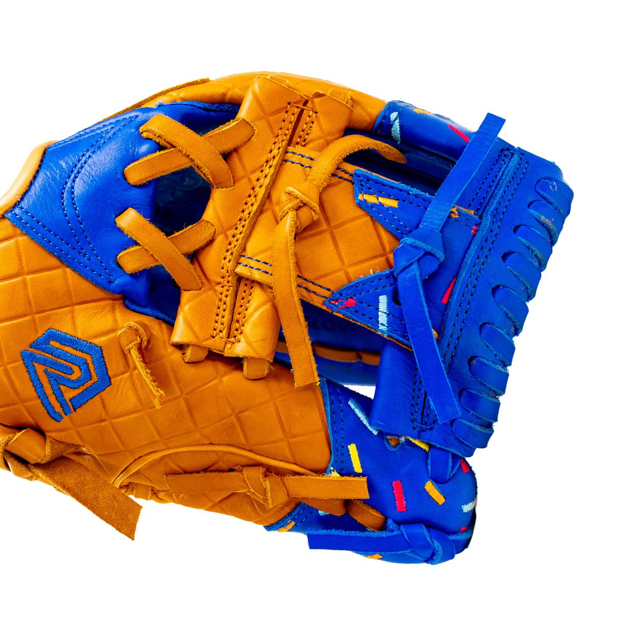 Youth Ball Glove - Ice Cream glove (Blue Razberry) - Resilient Gloves