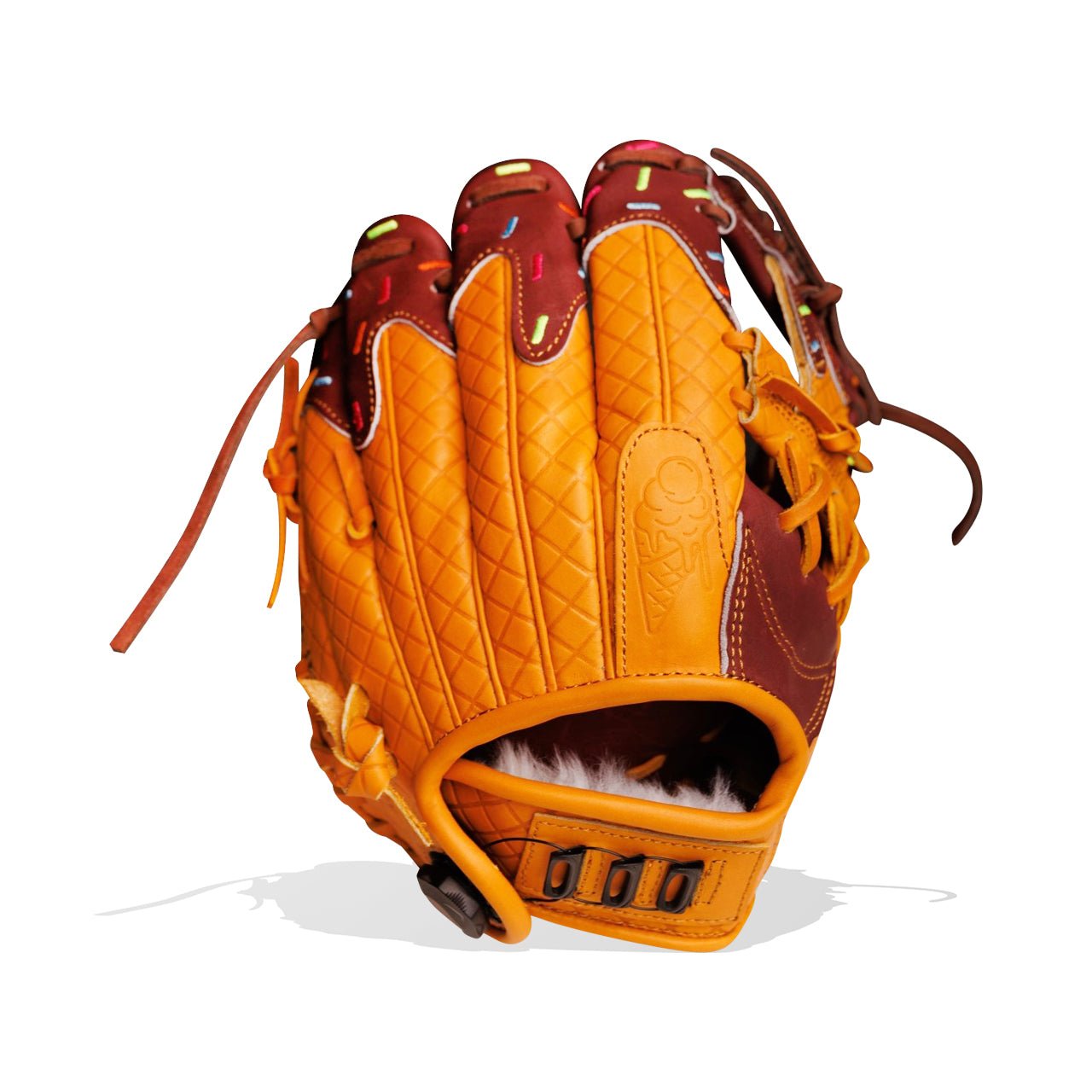 Youth Ball Glove - Ice Cream glove (Chocolate with Sprinkles) - Resilient Gloves