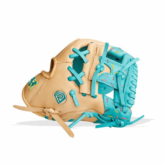 Youth Ball Glove - Ice Cream Glove (Mint Drip) - Resilient Gloves