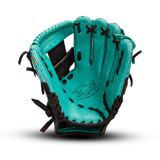 Youth Ball Glove - Ice Cream glove (Mint with Sprinkles) - Resilient Gloves