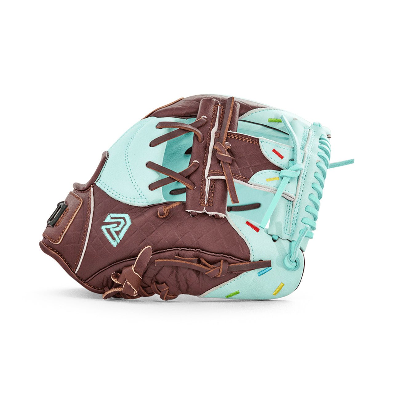 Youth Ball Glove - Ice Cream glove (Mint with Sprinkles) - Resilient Gloves