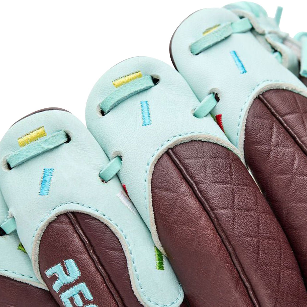 Youth Ball Glove - Ice Cream glove (Mint with Sprinkles) - Resilient Gloves