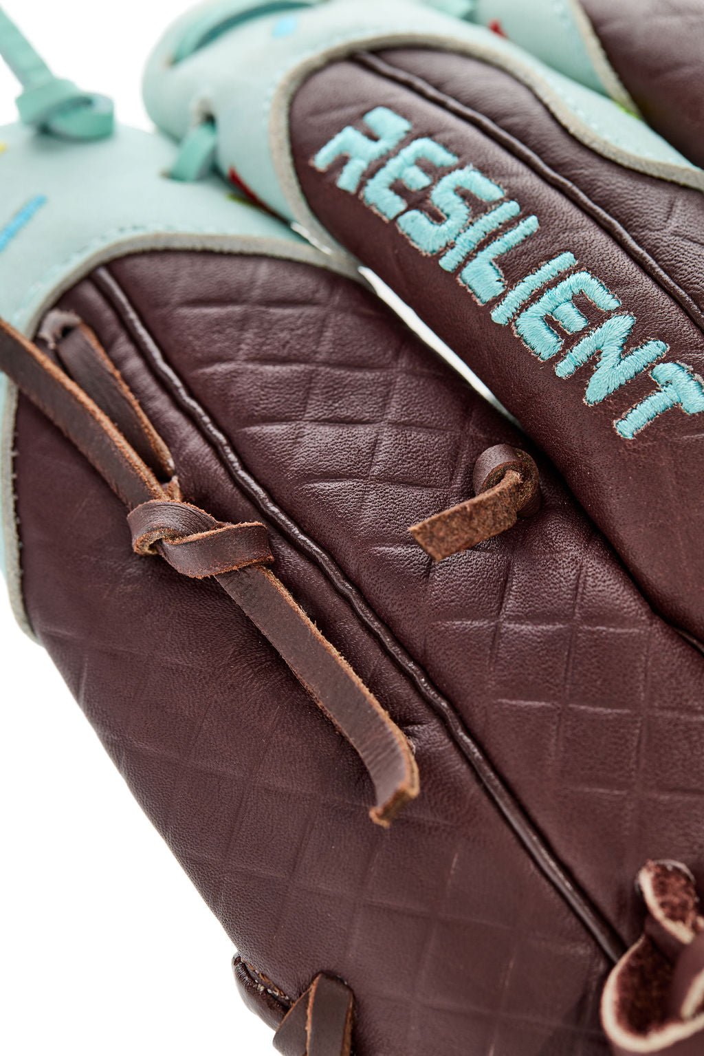 Youth Ball Glove - Ice Cream glove (Mint with Sprinkles) - Resilient SFBL