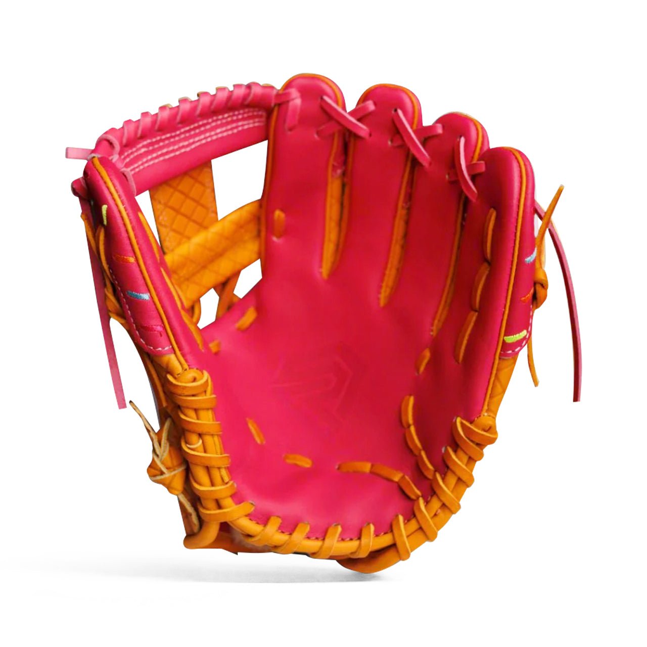 Youth Baseball Glove - Ice Cream glove (Strawberry & Sprinkles) - Resilient Gloves