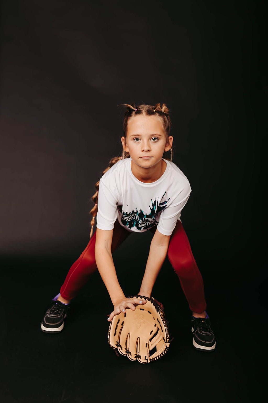 Youth Tiare Jennings Signature Glove with Basket Web 12" - Resilient SFBL
